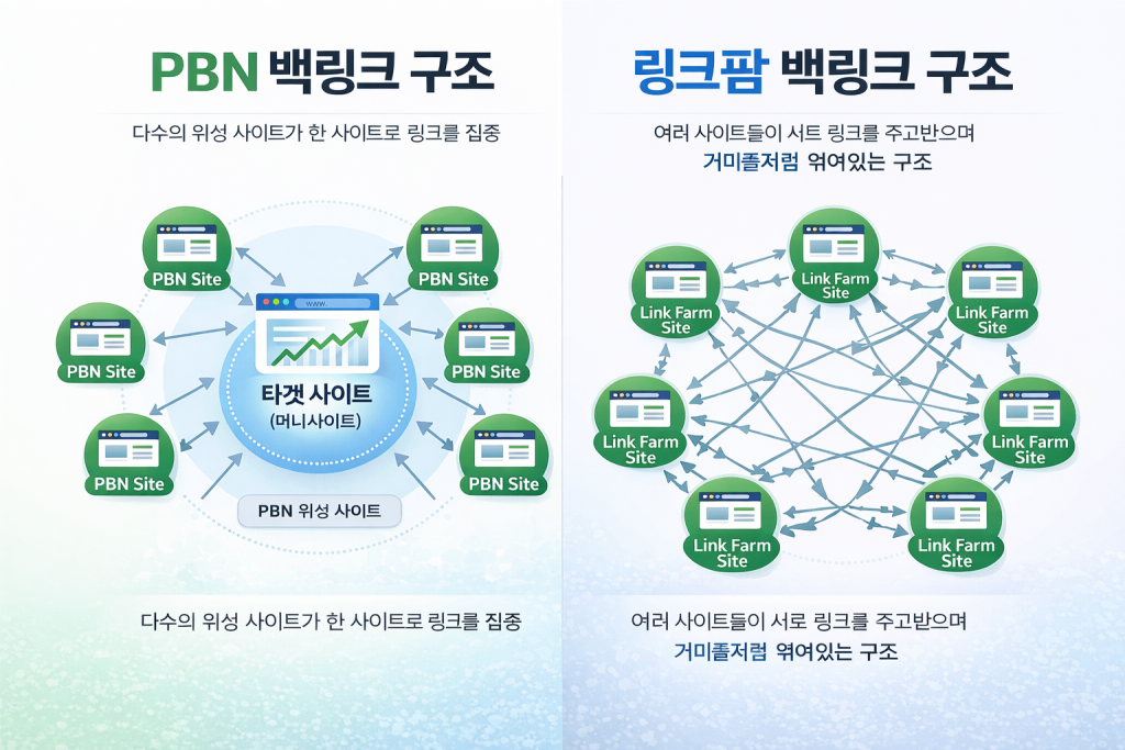 블랙햇 백링크 구조